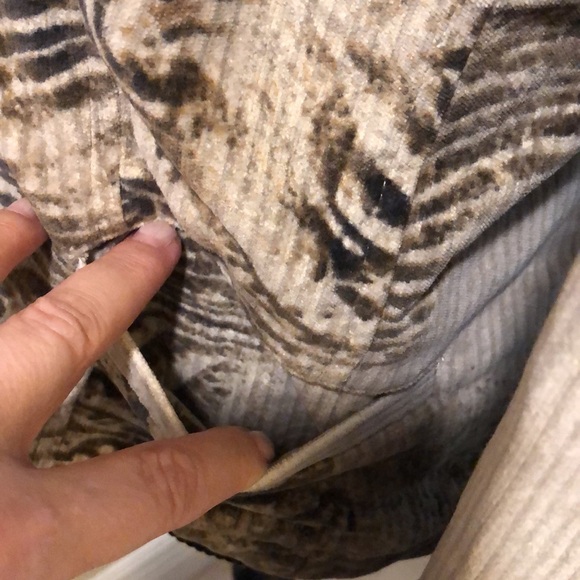 Dismero Classic button down damask print velvet blazer - Picture 6 of 14